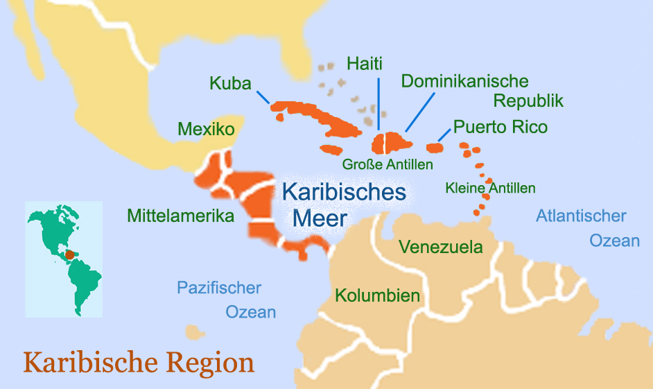 mapa-karibik7 � M.M.